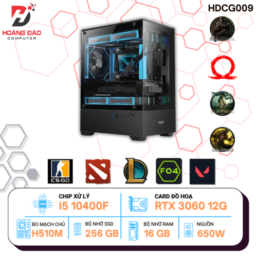 PC Gaming I5 10400f/ RTX 3060 12GB HDCG009