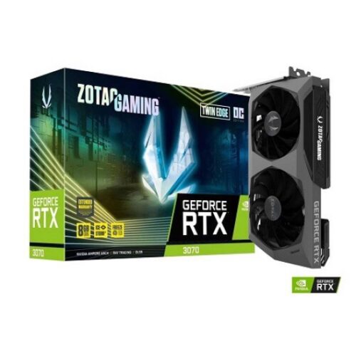 Card màn hình Zotac RTX 3070 8G GDDR6 Gaming Twin Edge OC