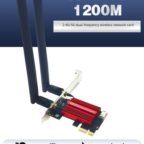 Card Mạng wifi Không Dây 2.4G/5G Intel 7260ac 1200mbps