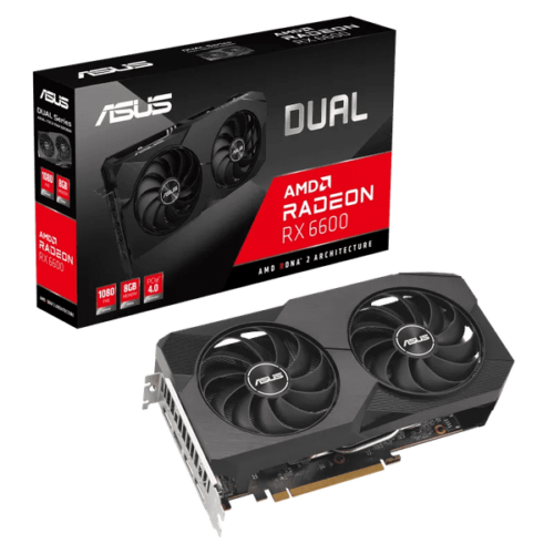Card màn hình ASUS Dual Radeon RX 6600 V2 8GB GDDR6