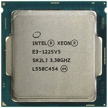 CPU Intel Xeon E3-1225 v5 (3.3GHz turbo 3.7GHz, 4 nhân 4 luồng, 8MB Cache, 80W) - Socket LGA 1151