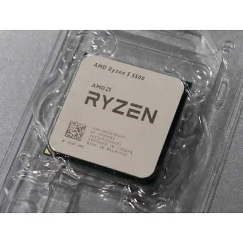 CPU AMD Ryzen 5 5500 (3.6 GHz Upto 4.2GHz / 19MB / 6 Cores, 12 Threads / 65W / Socket AM4)